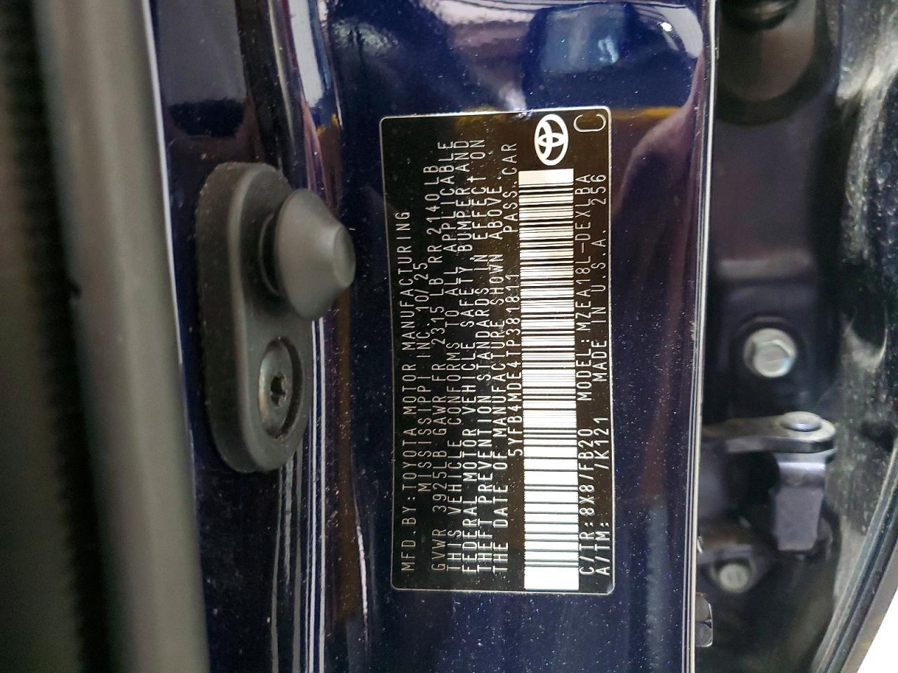 2026 TOYOTA COROLLA