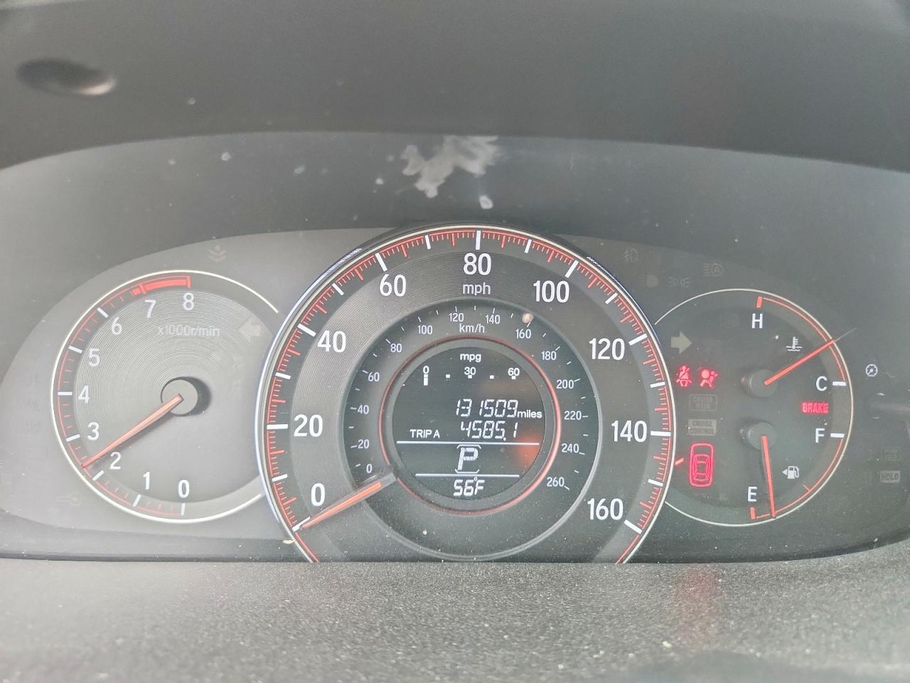 2016 HONDA ACCORD