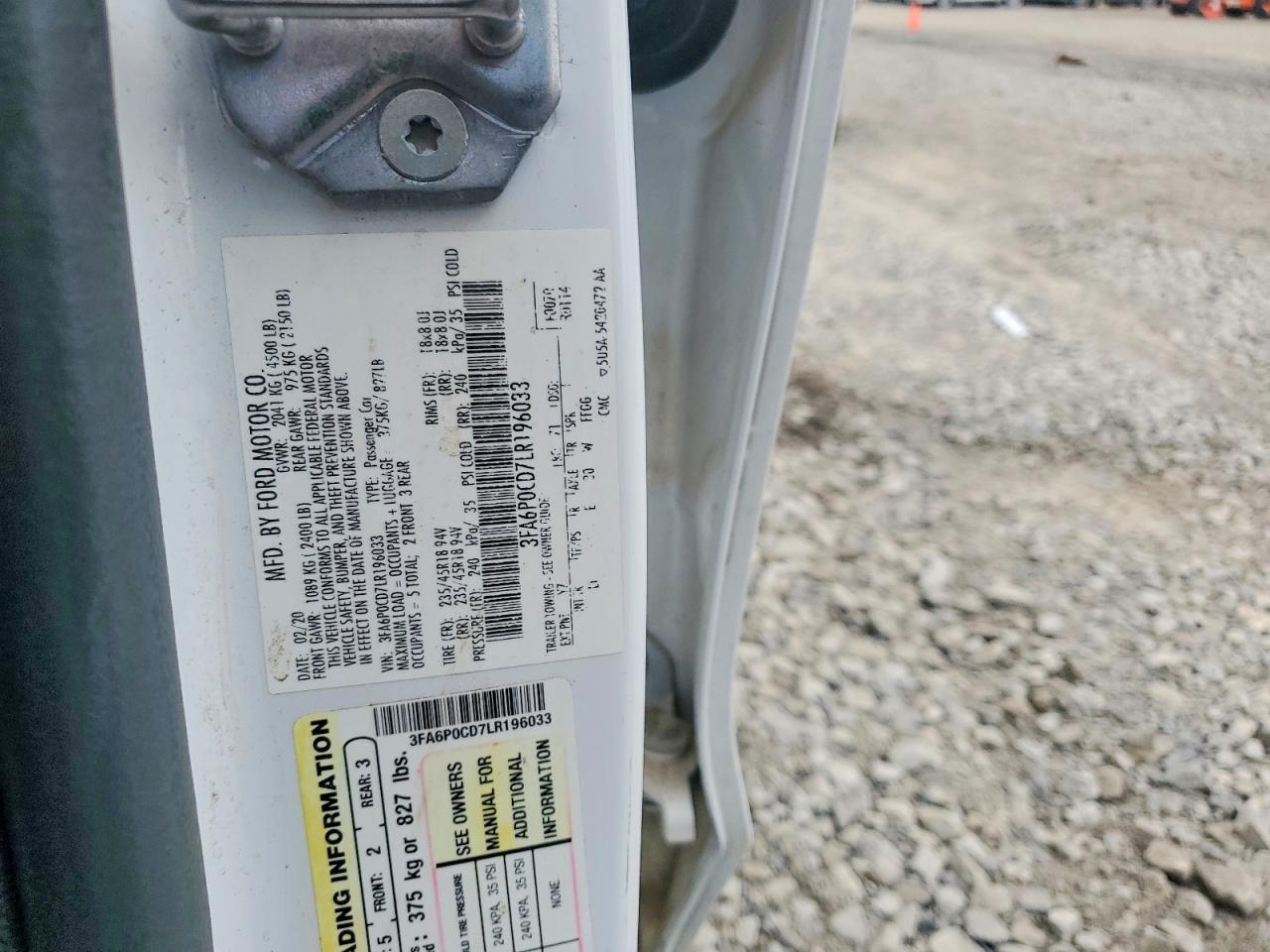 2020 FORD FUSION