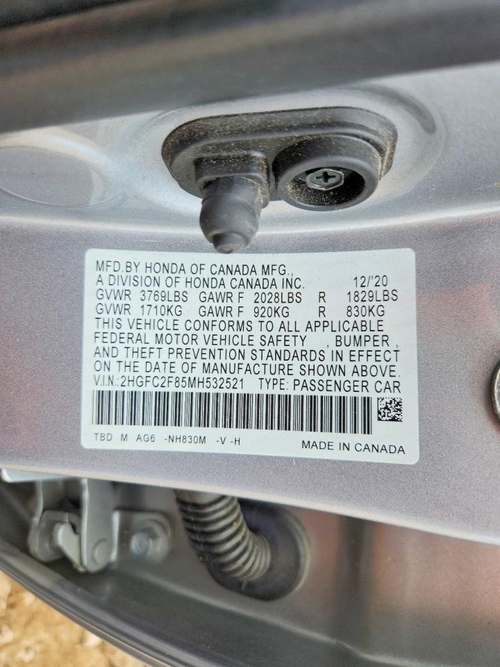 2021 HONDA CIVIC