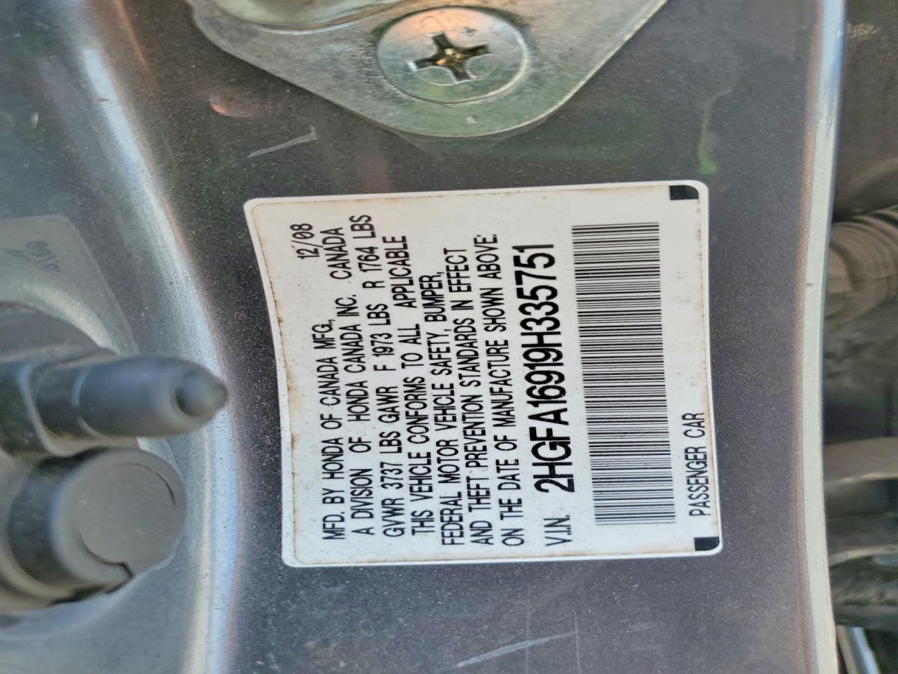 2009 HONDA CIVIC