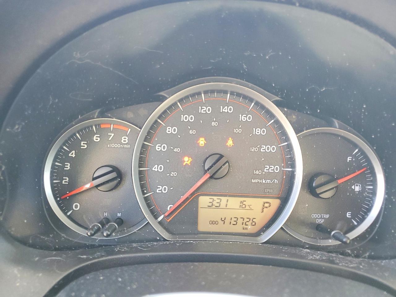 2012 TOYOTA YARIS