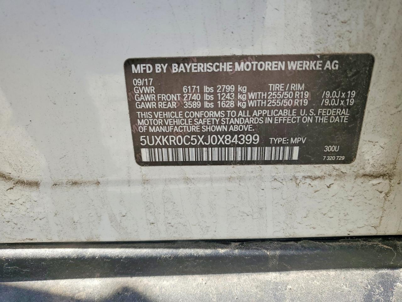 2018 BMW X5