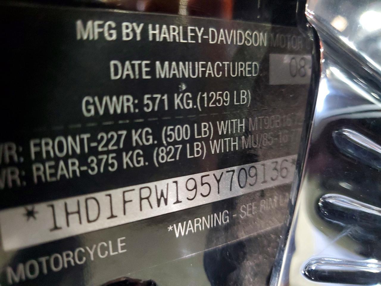2005 HARLEY-DAVIDSON FLHRCI
