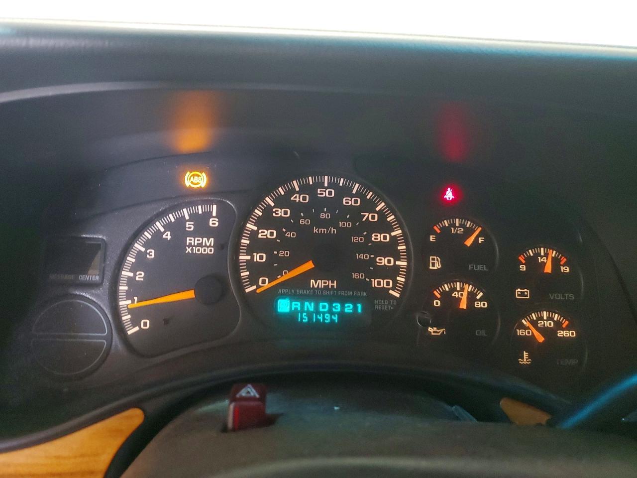 2000 CHEVROLET SILVERADO 1500