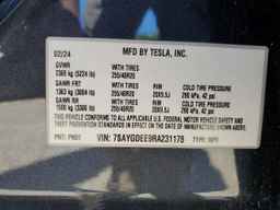 2024 TESLA MODEL Y