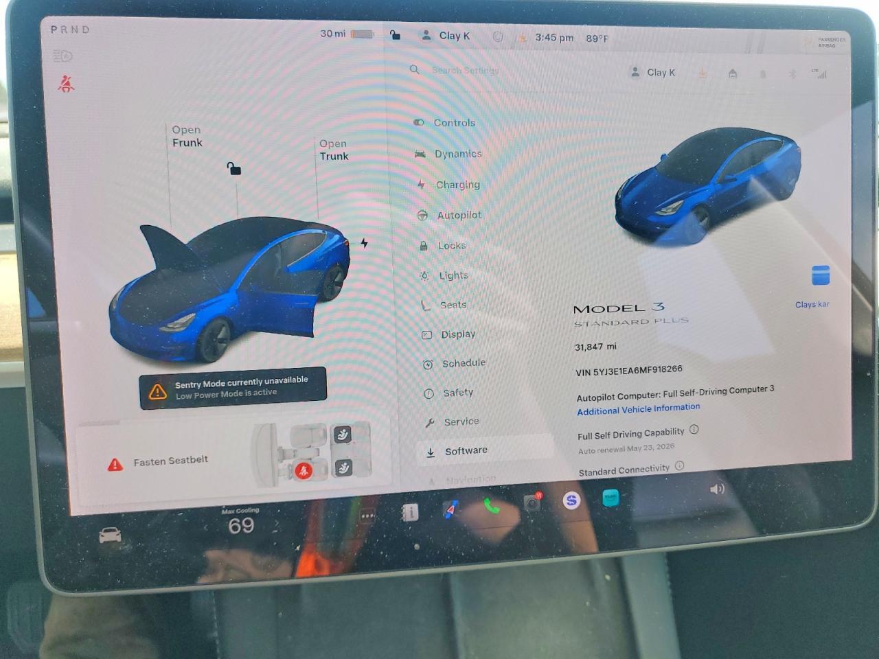 2021 TESLA MODEL 3