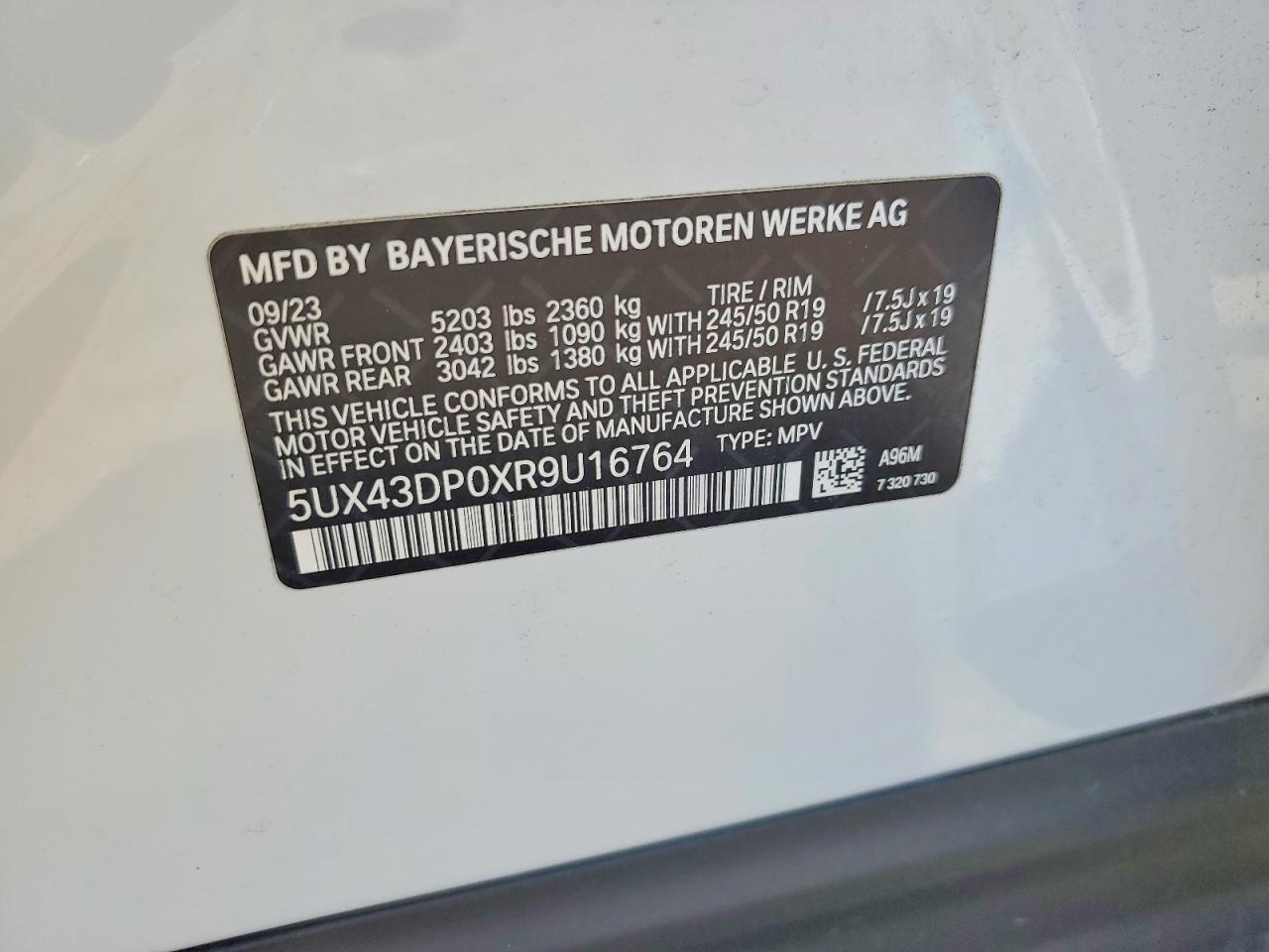 2024 BMW X3
