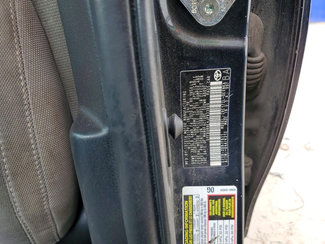 2018 TOYOTA COROLLA