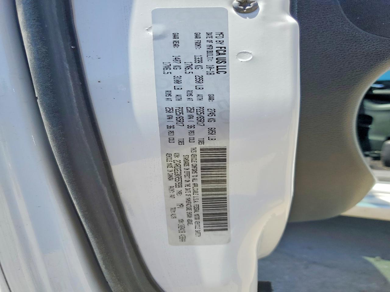2019 DODGE GRAND CARAVAN