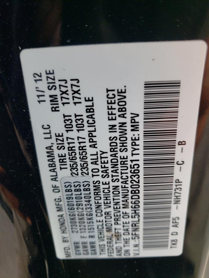 2013 HONDA ODYSSEY