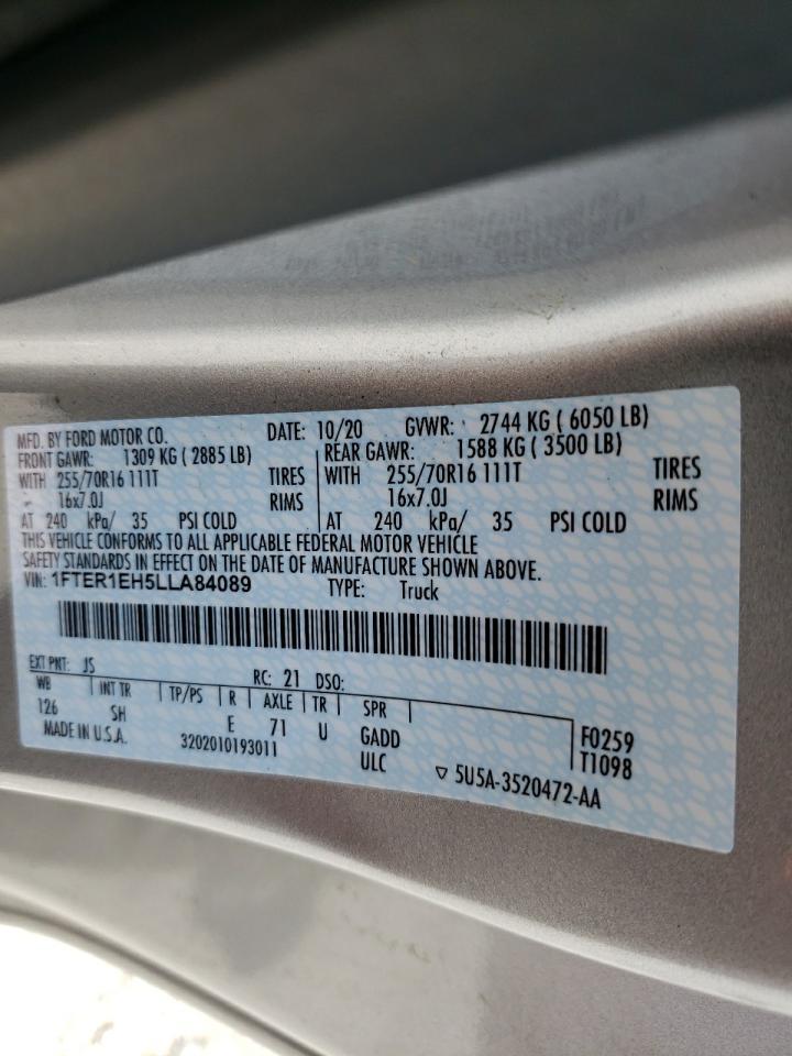 2020 FORD RANGER