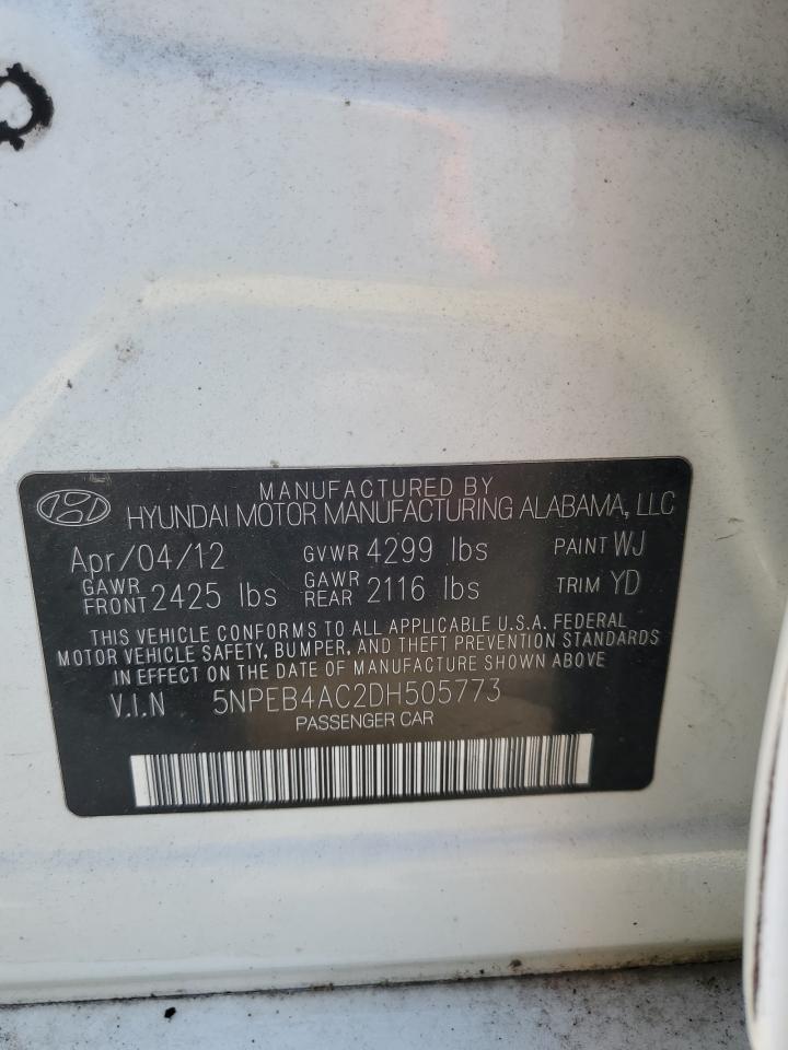 2013 HYUNDAI SONATA