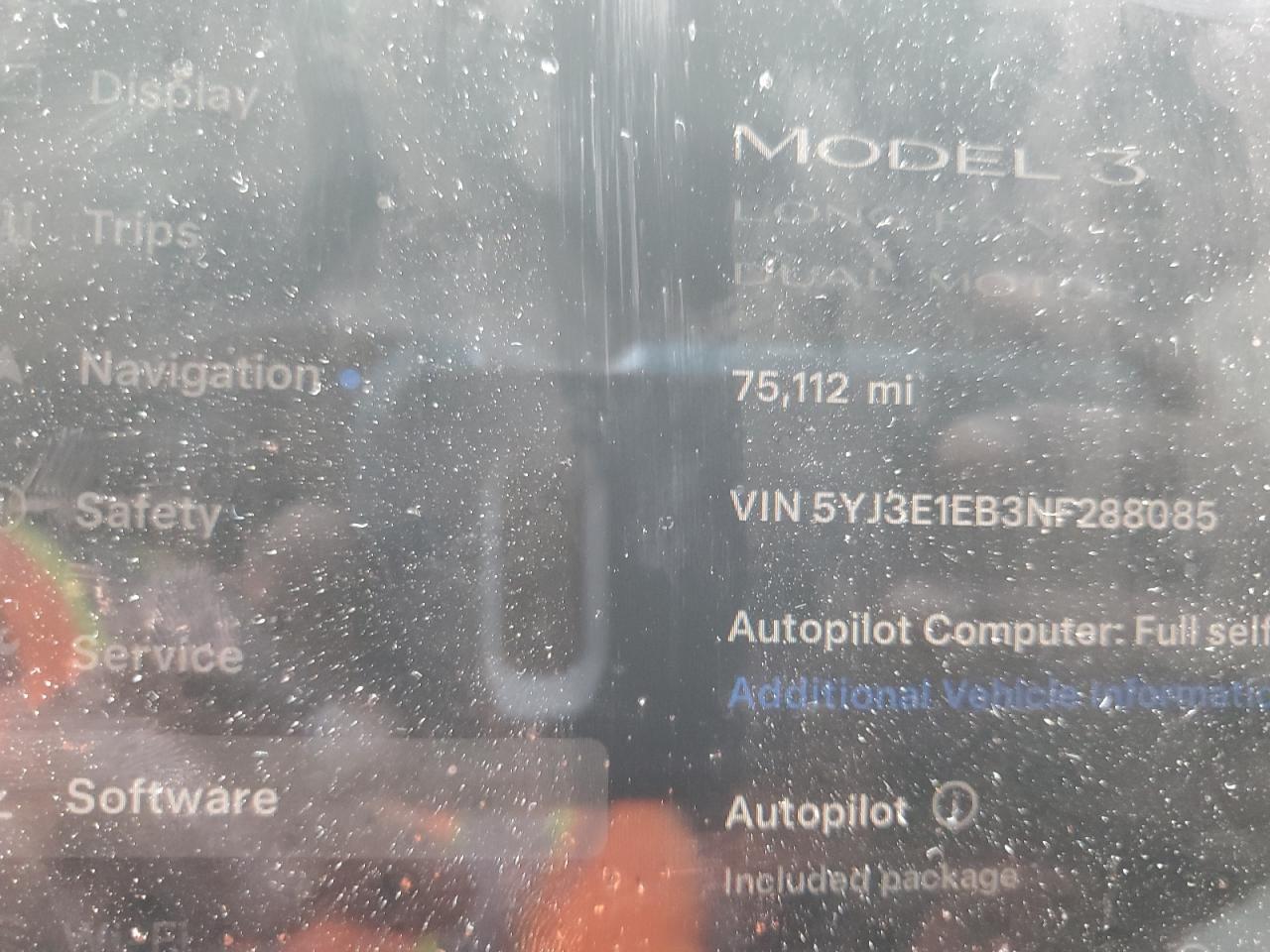 2022 TESLA MODEL 3
