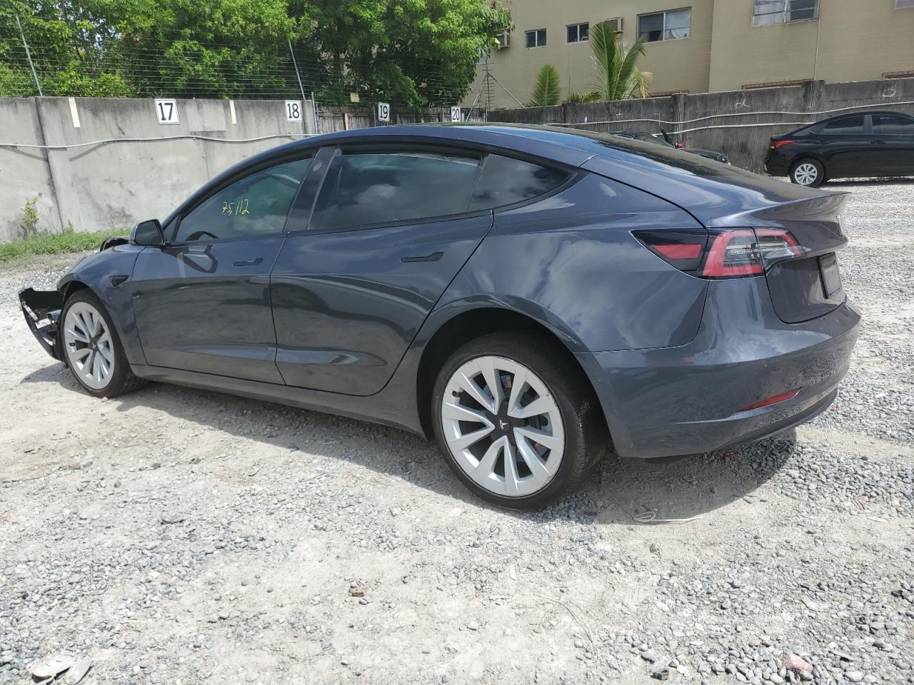 2022 TESLA MODEL 3
