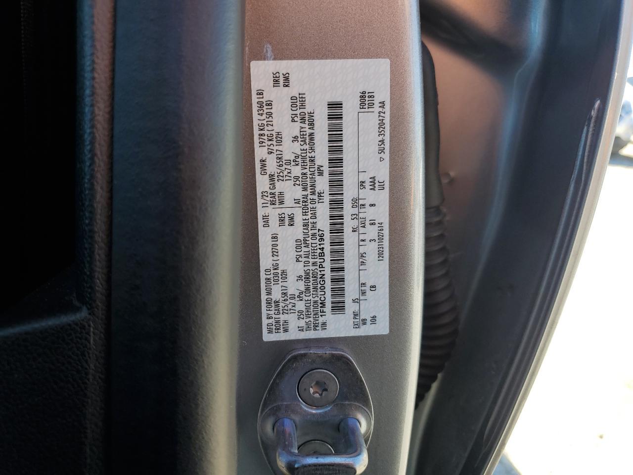 2023 FORD ESCAPE