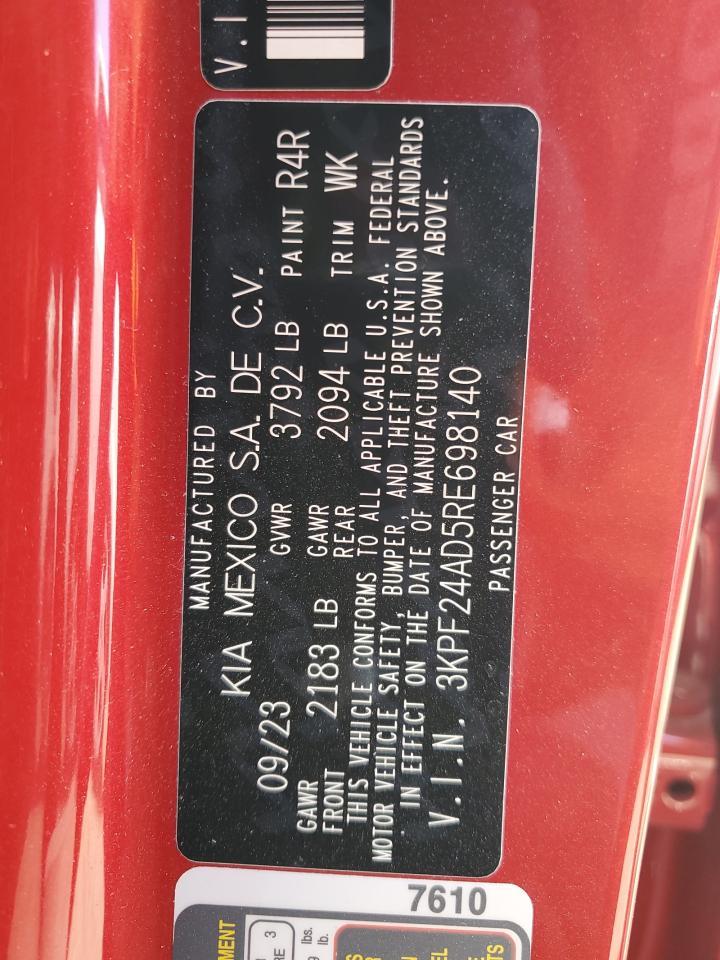 2024 KIA FORTE