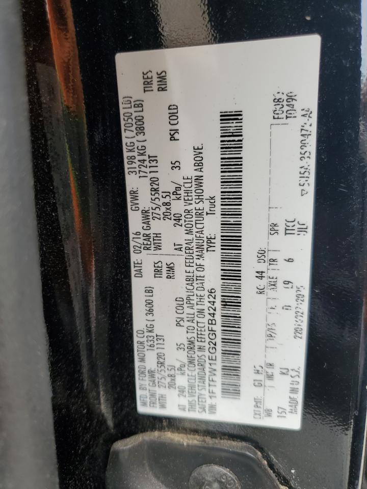 2016 FORD F-150 Lightning