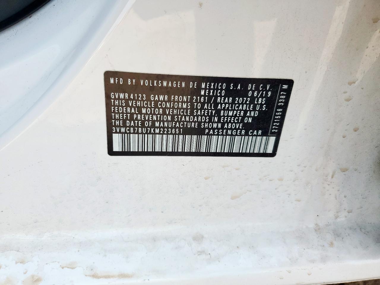 2019 VOLKSWAGEN JETTA