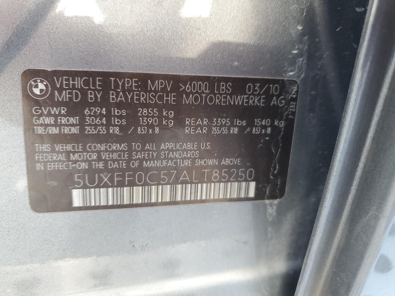 2010 BMW X5
