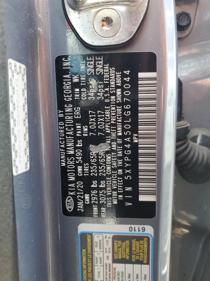 2020 KIA SORENTO