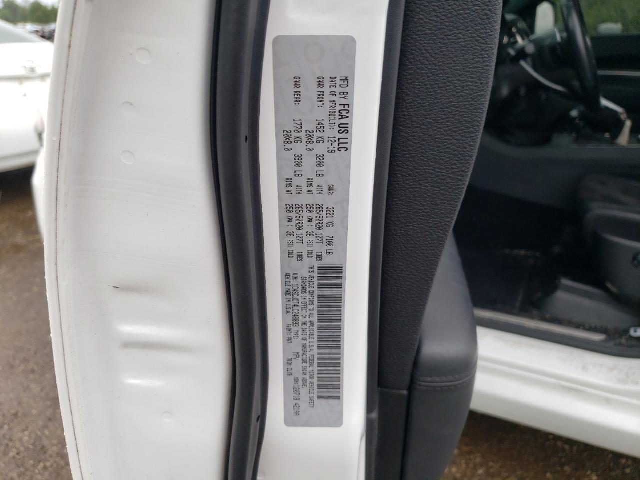 2020 DODGE DURANGO