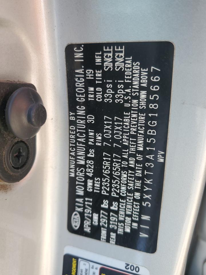 2011 KIA SORENTO