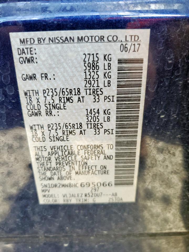 2017 NISSAN PATHFINDER