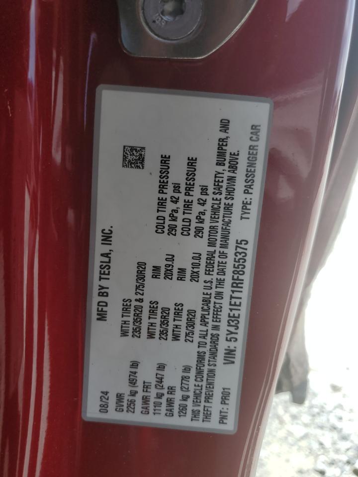 2024 TESLA MODEL 3