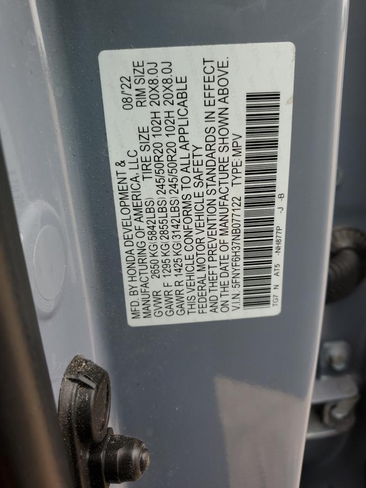 2022 HONDA PILOT