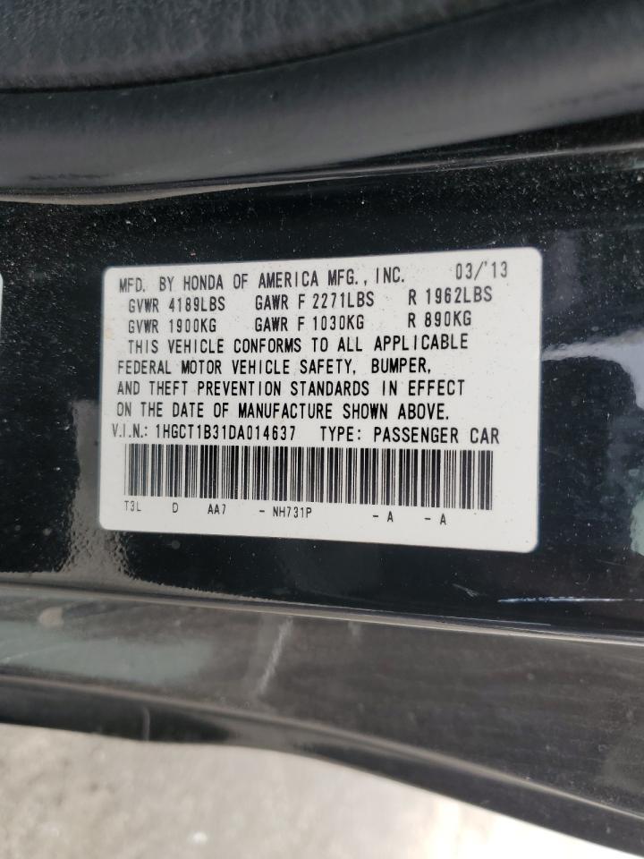 2013 HONDA ACCORD