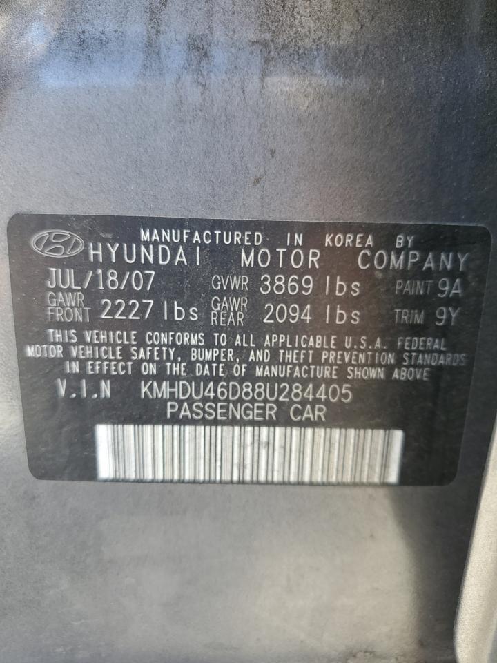 2008 HYUNDAI ELANTRA