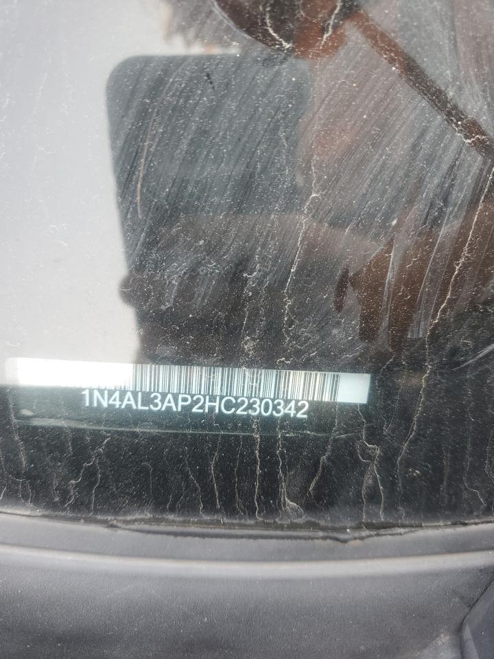 2017 NISSAN ALTIMA