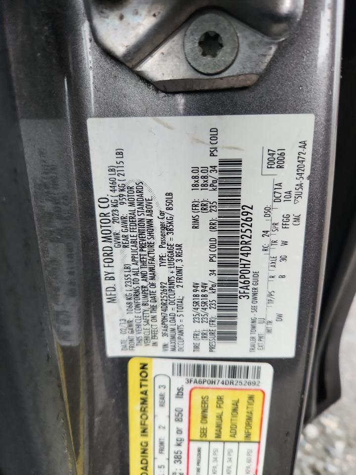 2013 FORD FUSION
