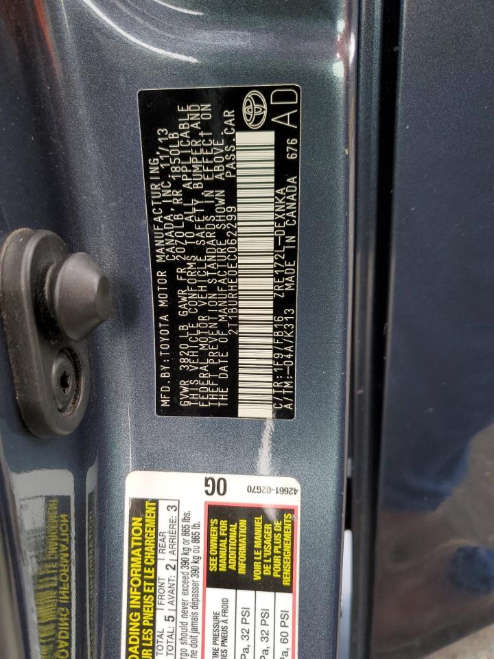 2014 TOYOTA COROLLA