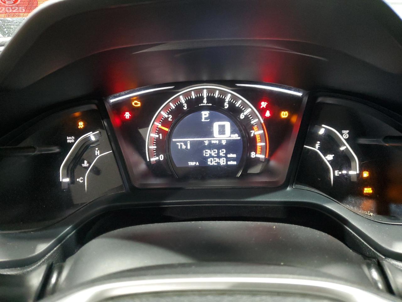 2016 HONDA CIVIC