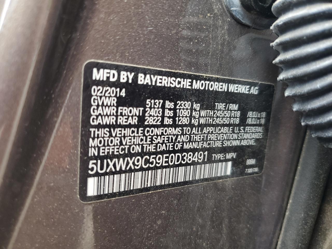 2014 BMW X3