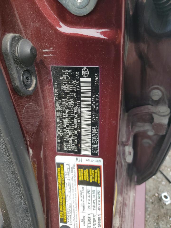2013 TOYOTA Avalon