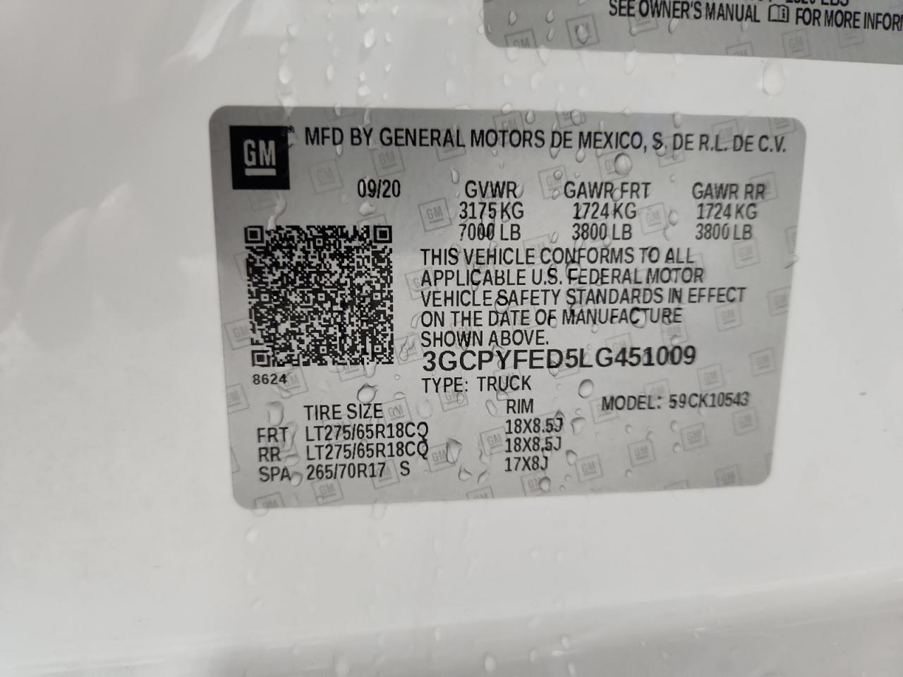 2020 CHEVROLET Silverado