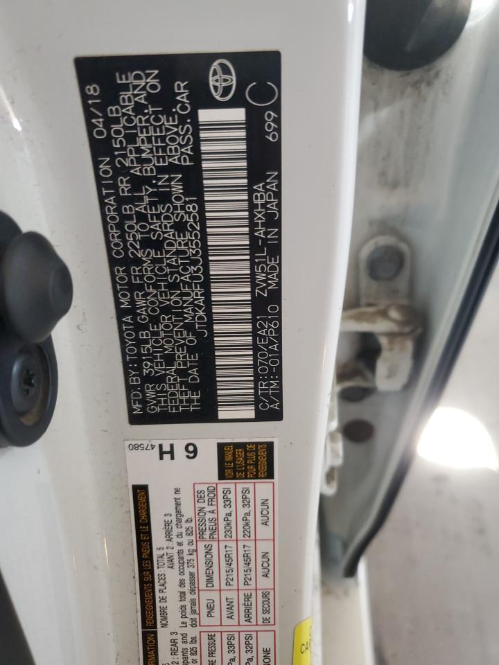 2018 TOYOTA PRIUS