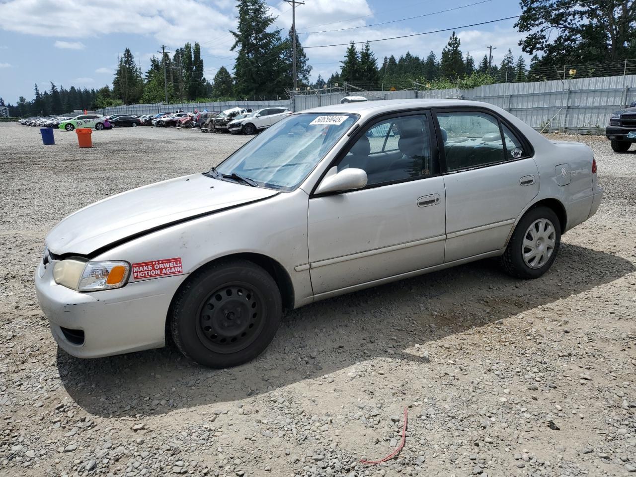 2001 TOYOTA COROLLA
