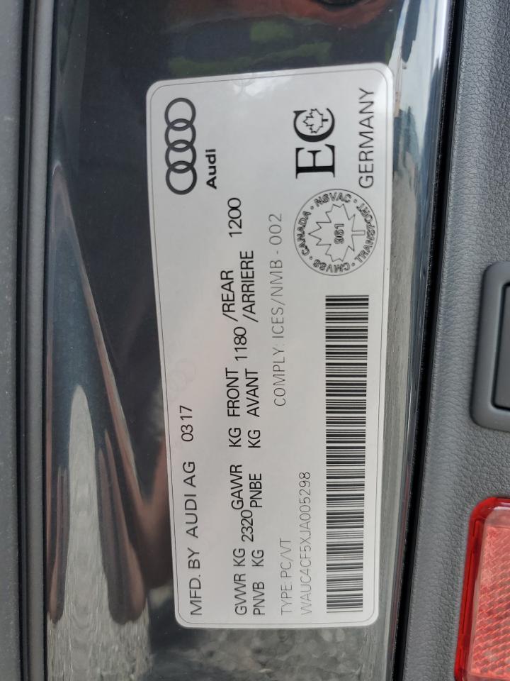 2018 AUDI S5