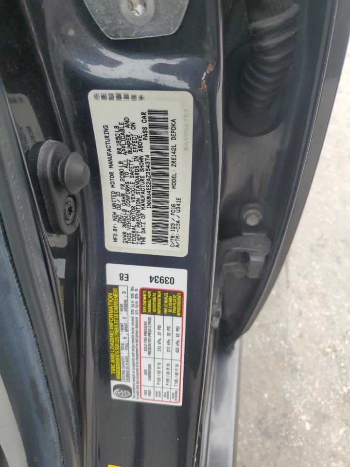 2010 TOYOTA COROLLA