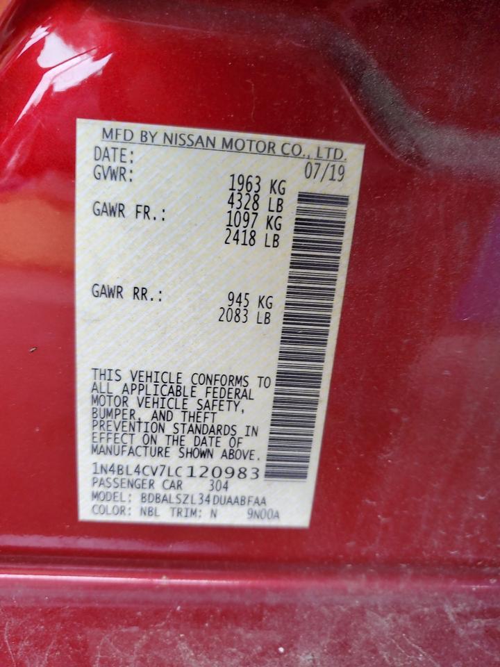 2020 NISSAN ALTIMA
