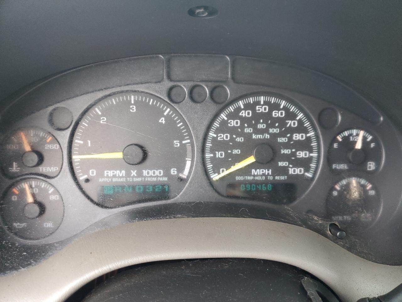 2000 CHEVROLET BLAZER