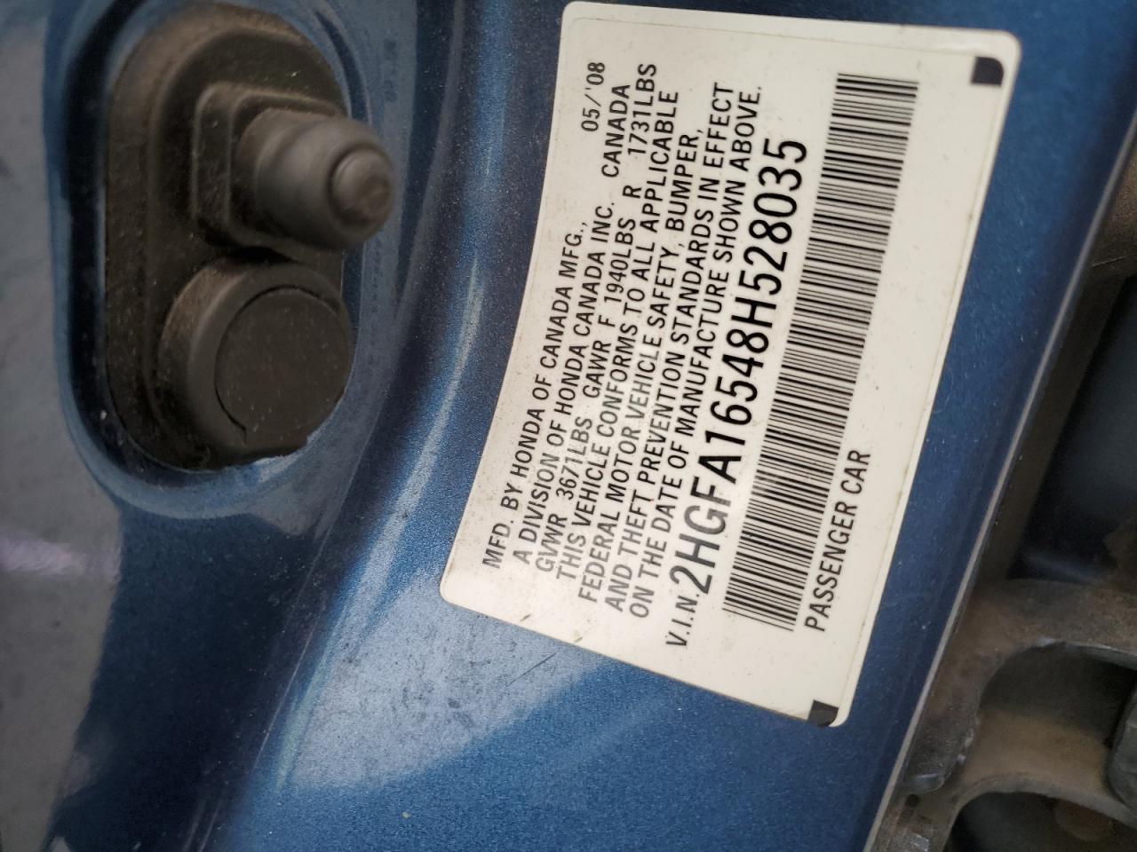 2008 HONDA CIVIC