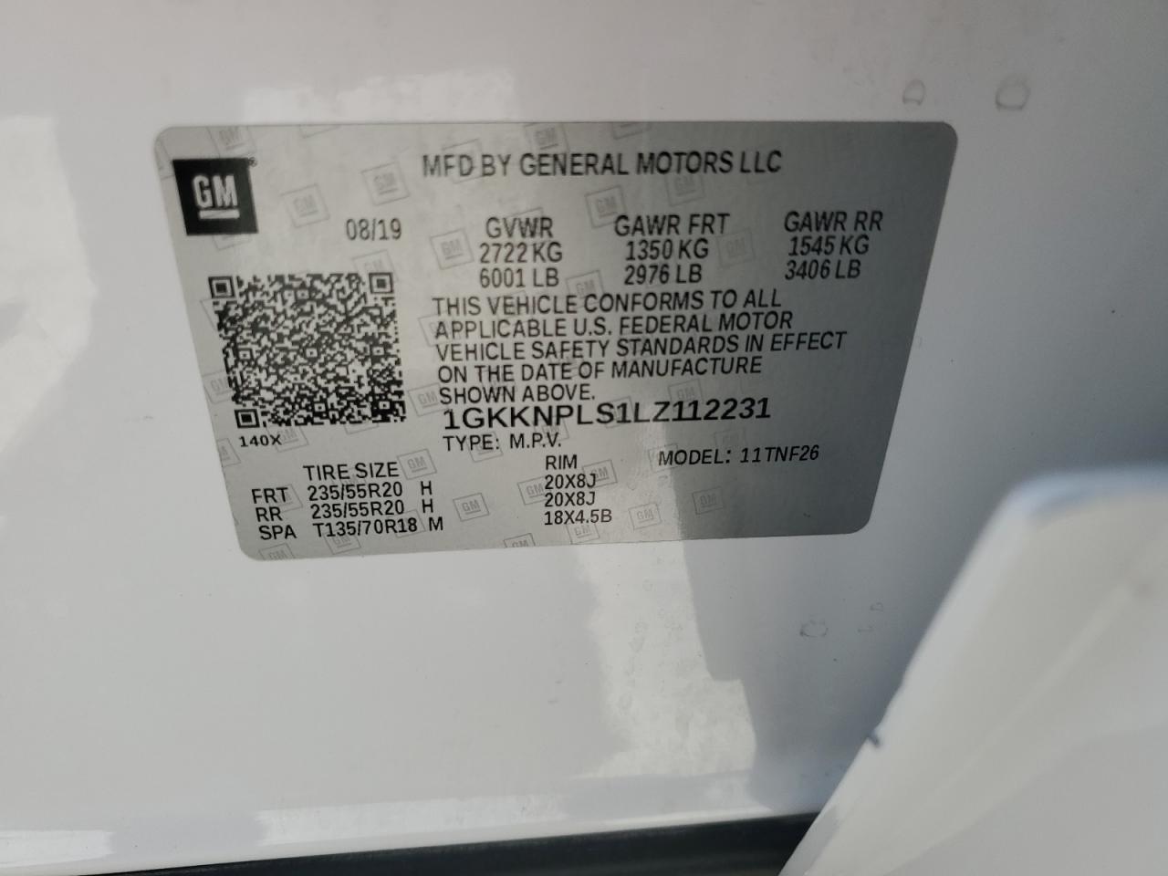 2020 GMC ACADIA