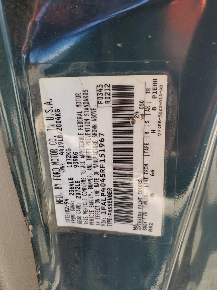 1994 FORD MUSTANG