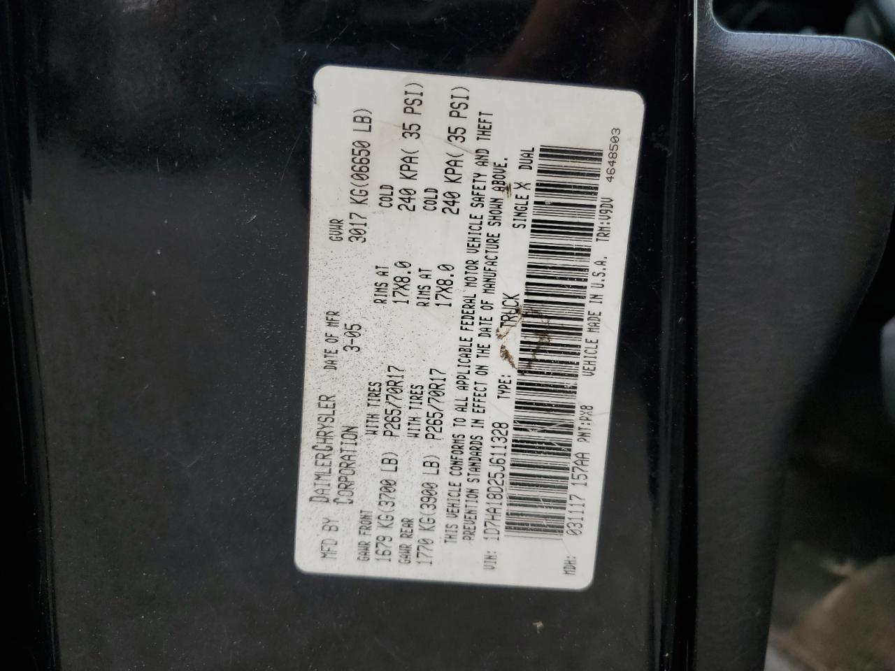 2005 DODGE RAM 1500