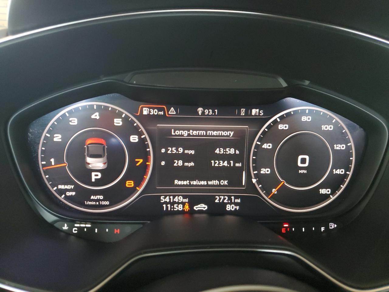 2016 AUDI TT